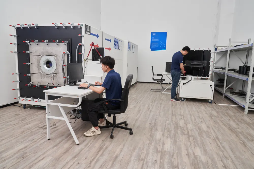 Blauberg wind-tunnel test