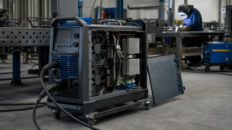 Cooling application for welding equipment