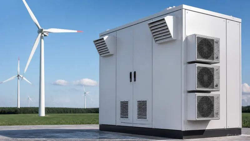 Cooling application for a wind-power inverter