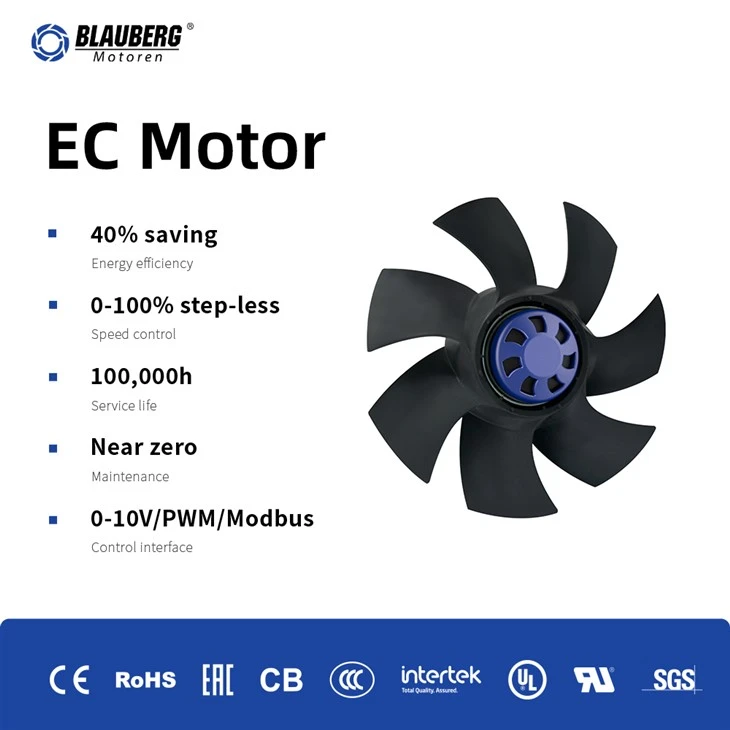 Blauberg BL-A200C-EC-02 200mm EC Axial Fan suppliers