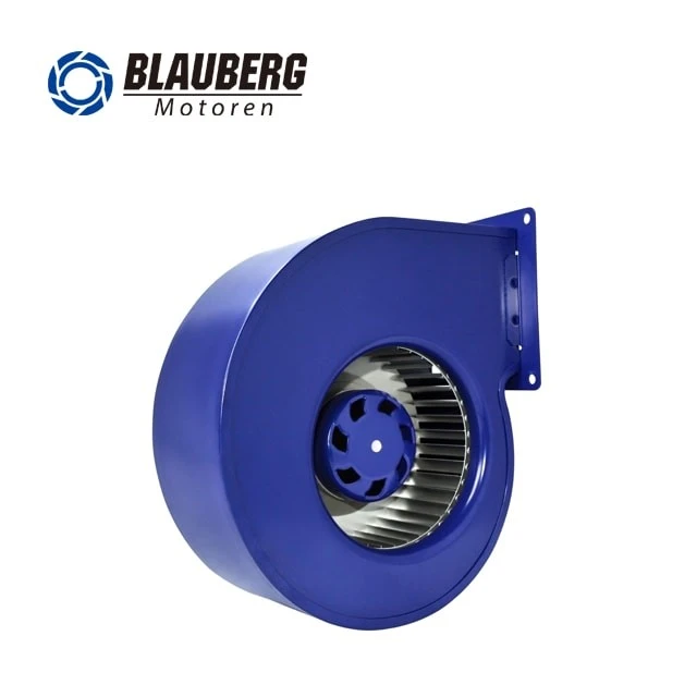 120mm EC Single Inlet Centrifugal Fan Single Inlet Blower factory
