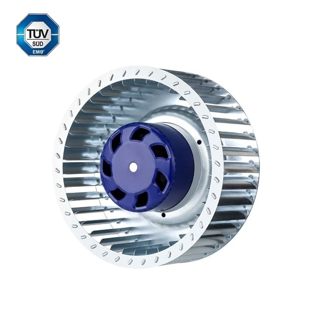 140mm 48V Dc Forward Curved Centrifugal Fan For Heater Exchanger Project factory
