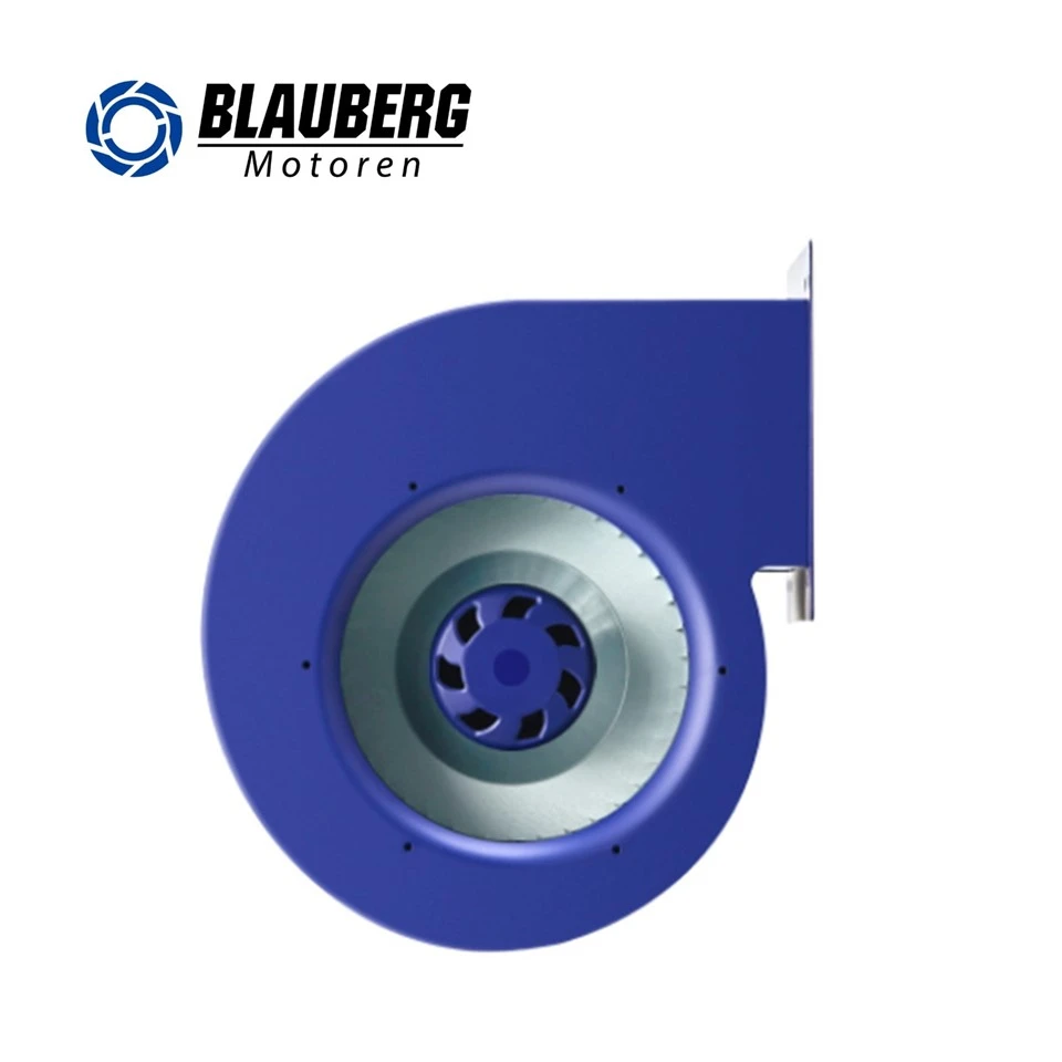 160mm Customized Waterproof Quiet EC Single Inlet Centrifugal Fan For Hvac suppliers
