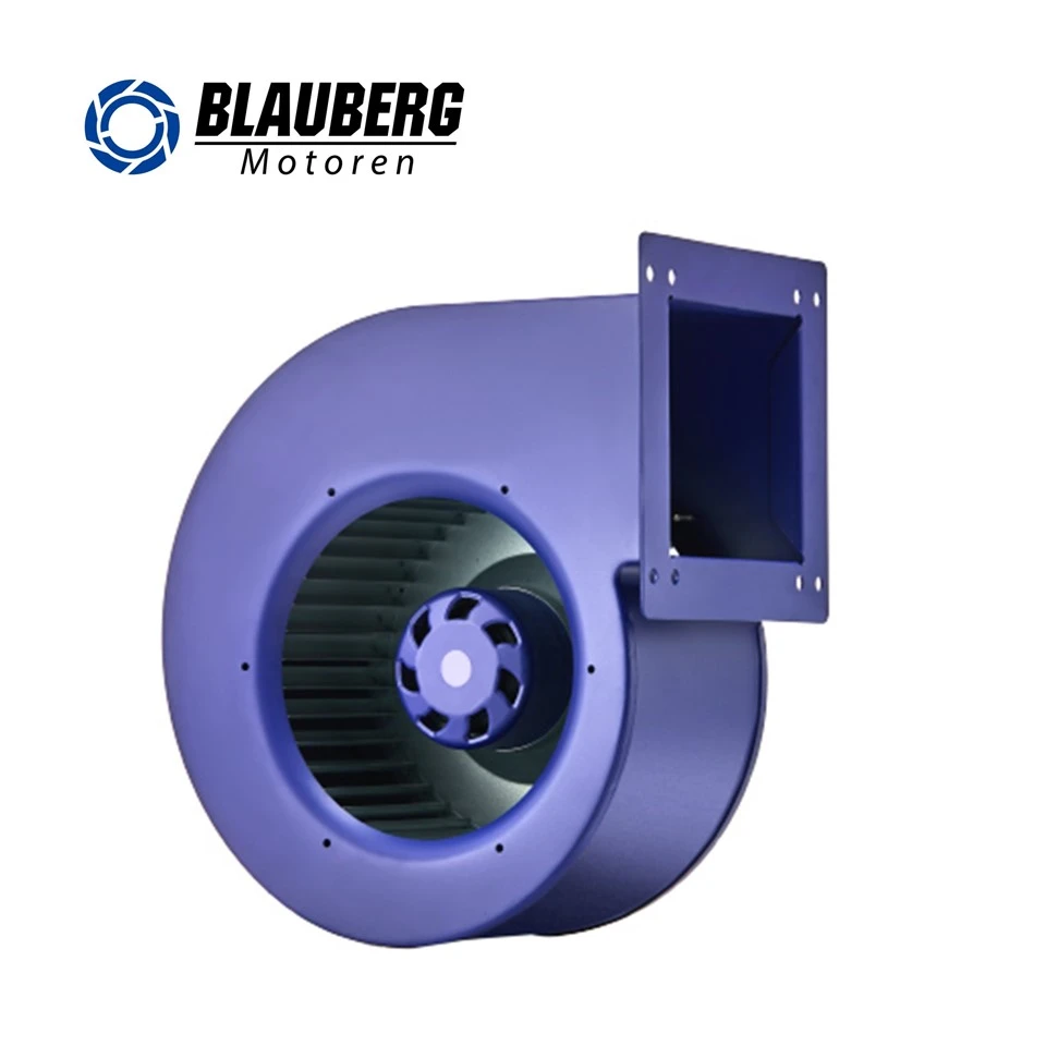 160mm Customized Waterproof Quiet EC Single Inlet Centrifugal Fan For Hvac