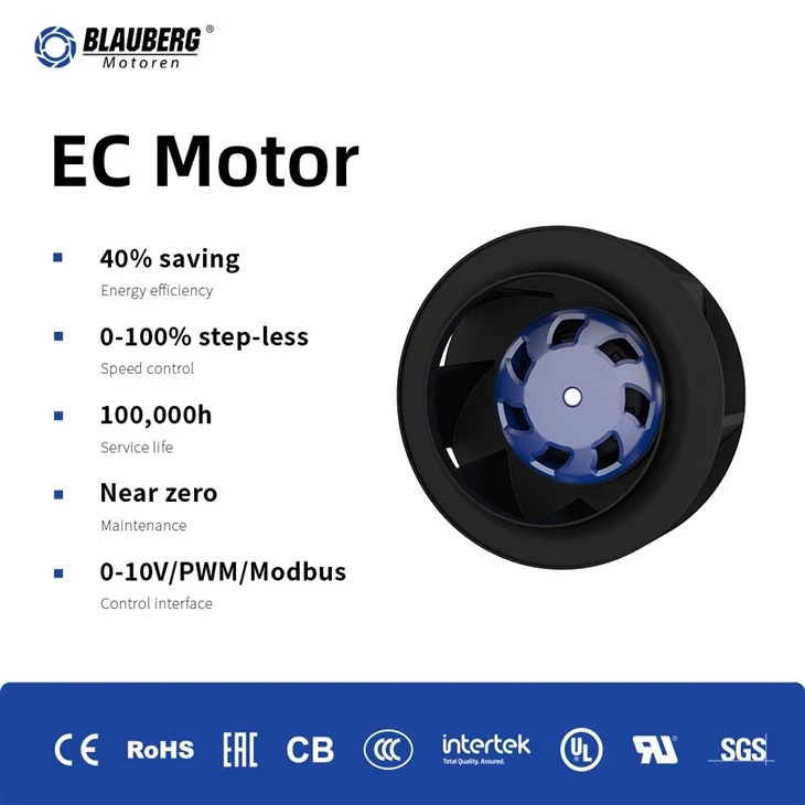 Blauberg BC-B133A-EC-00 133mm EC Backward Curved Centrifugal Fan best