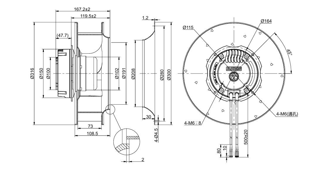 product-1000-1 Overall Dimensions