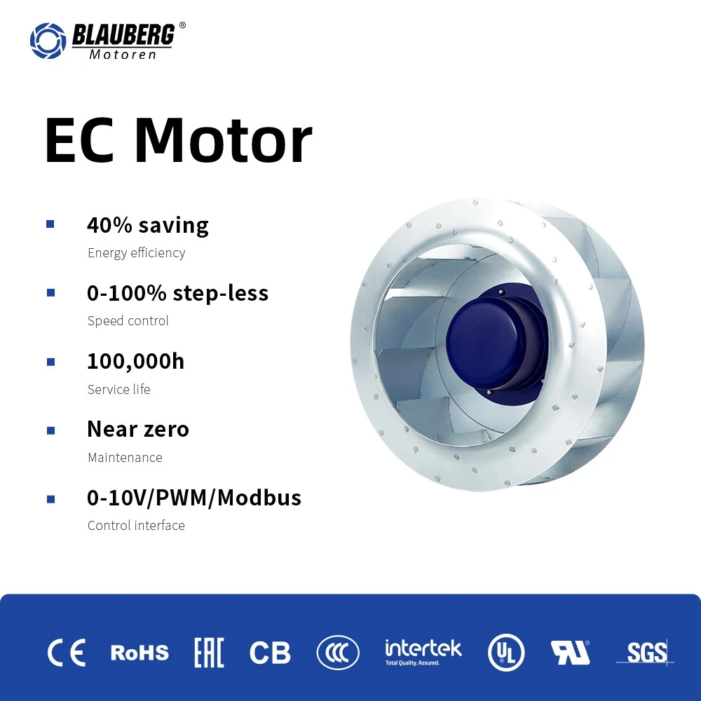 Blauberg BC-B310E-EC-05 310mm EC Backward Curved Centrifugal Fan factory