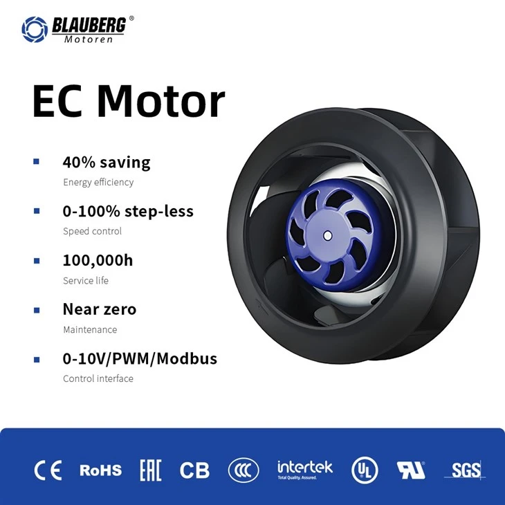 Blauberg BL-B133B-EC-03 133mm EC Backward Curved Centrifugal Fan best