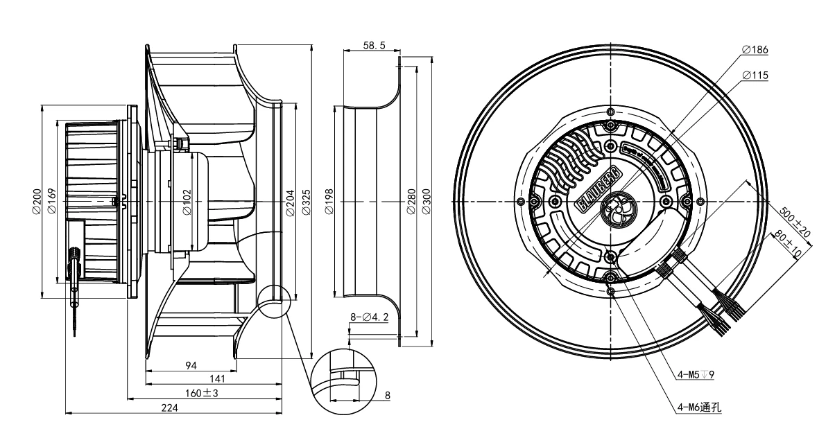 product-1000-1 Overall Dimensions