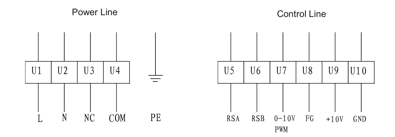 product-1000-1 BL-B355E-EC-05 Electrical Connection