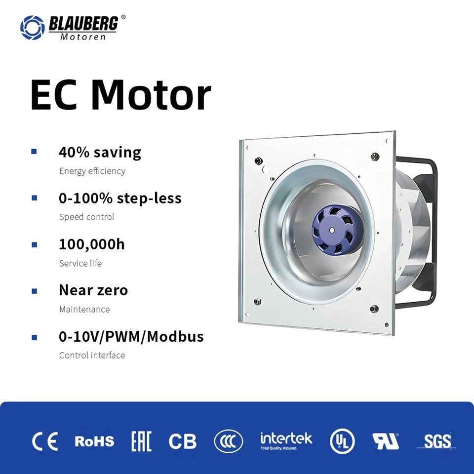 Blauberg GC-B280D-EC-01 280mm EC Plug Fan factory