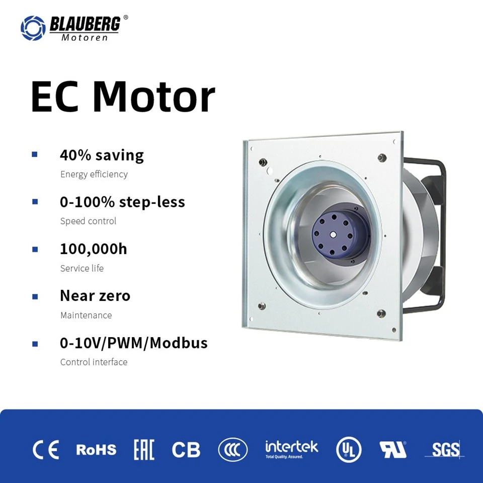 Blauberg GY-B400E-EC-L38 400mm EC Plug Fan suppliers