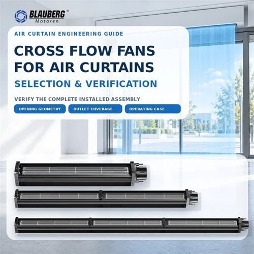 Cross Flow Fan Air Curtain Selection and Verification