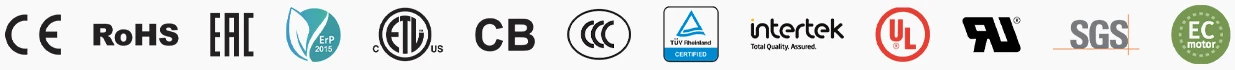 productcate-1500-57 Centrifugal fan compliance marks
