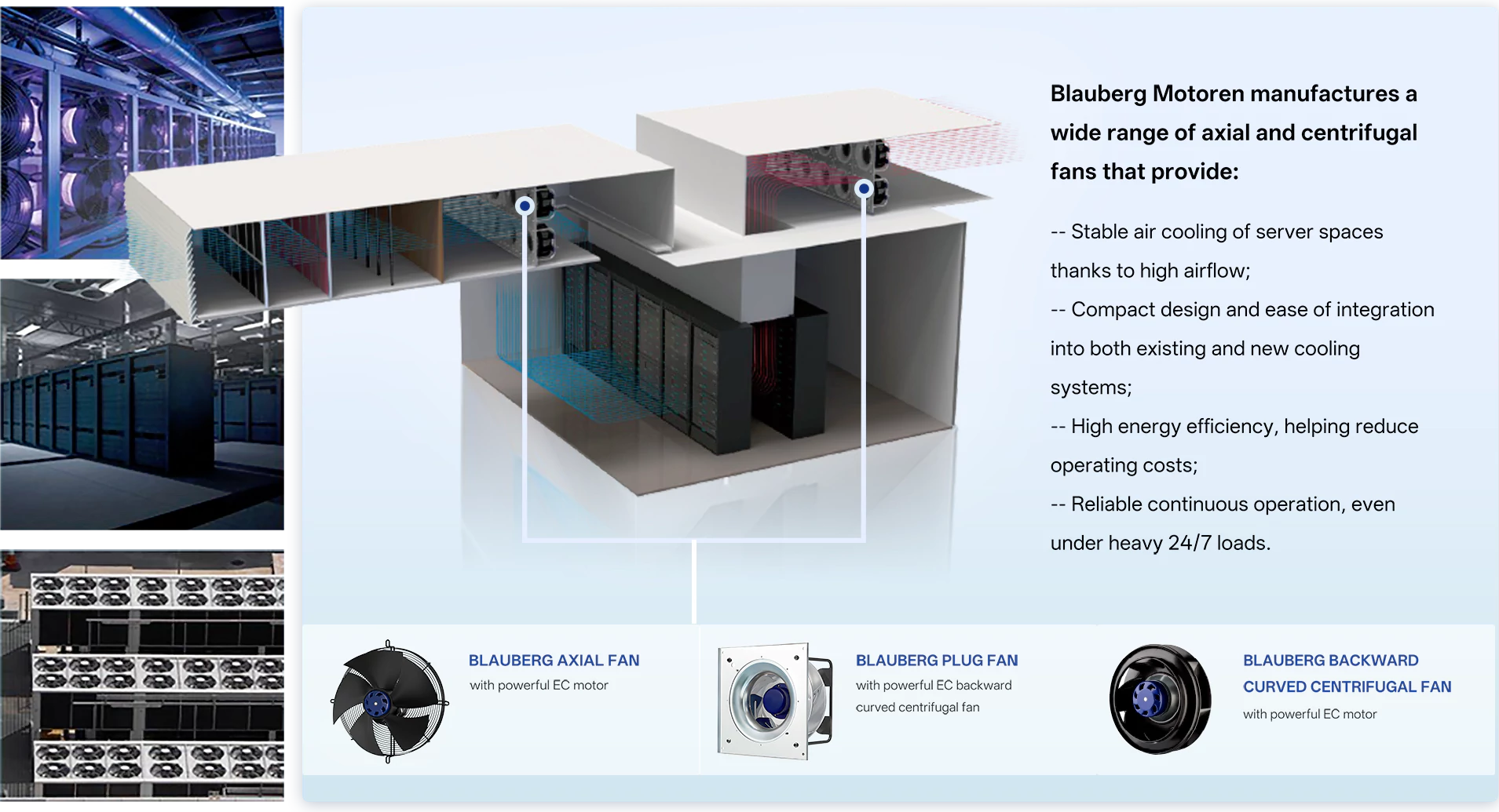 productcate-1915-1016 Data center airflow cooling diagram