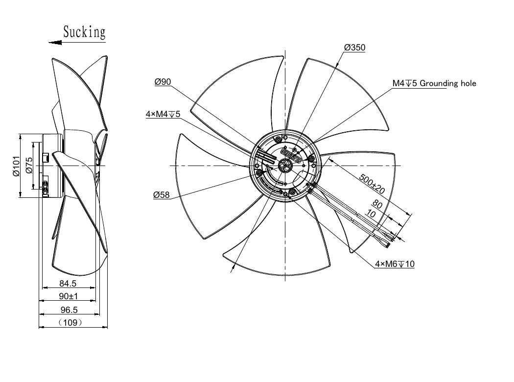 Overall dimensions Overall dimensions