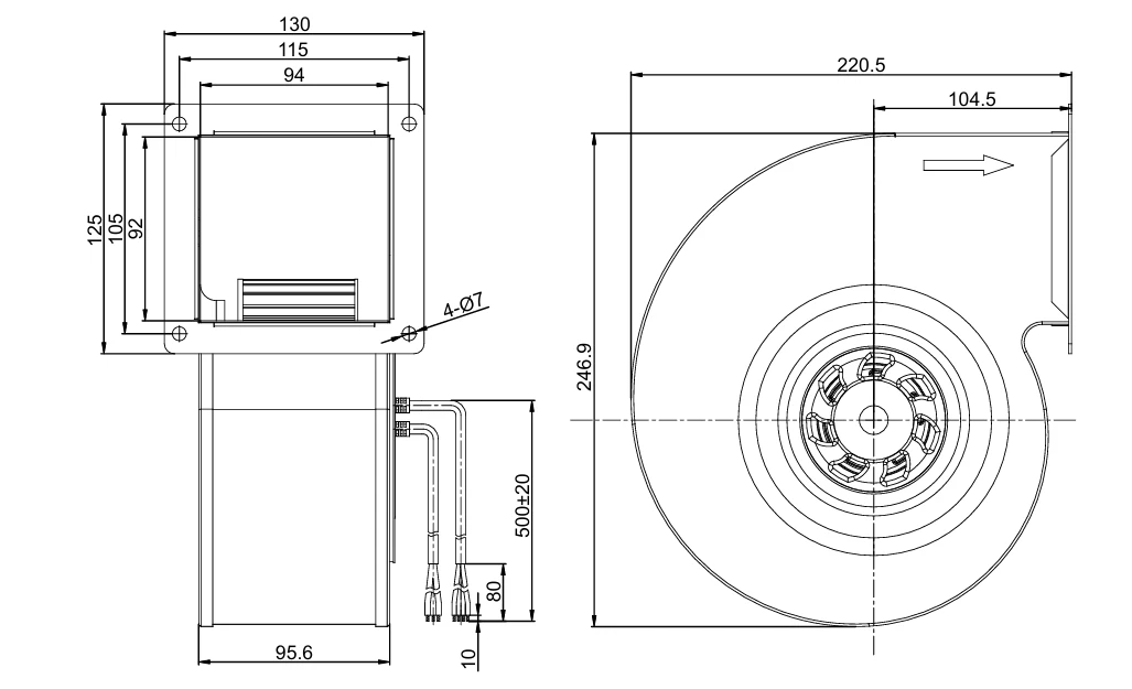 product-1-1 SC-F140B-EC-02 overall dimensions