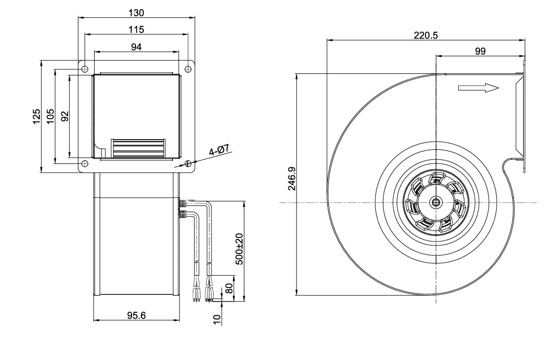 product-1-1 SC-F140C-EC-00 overall dimensions