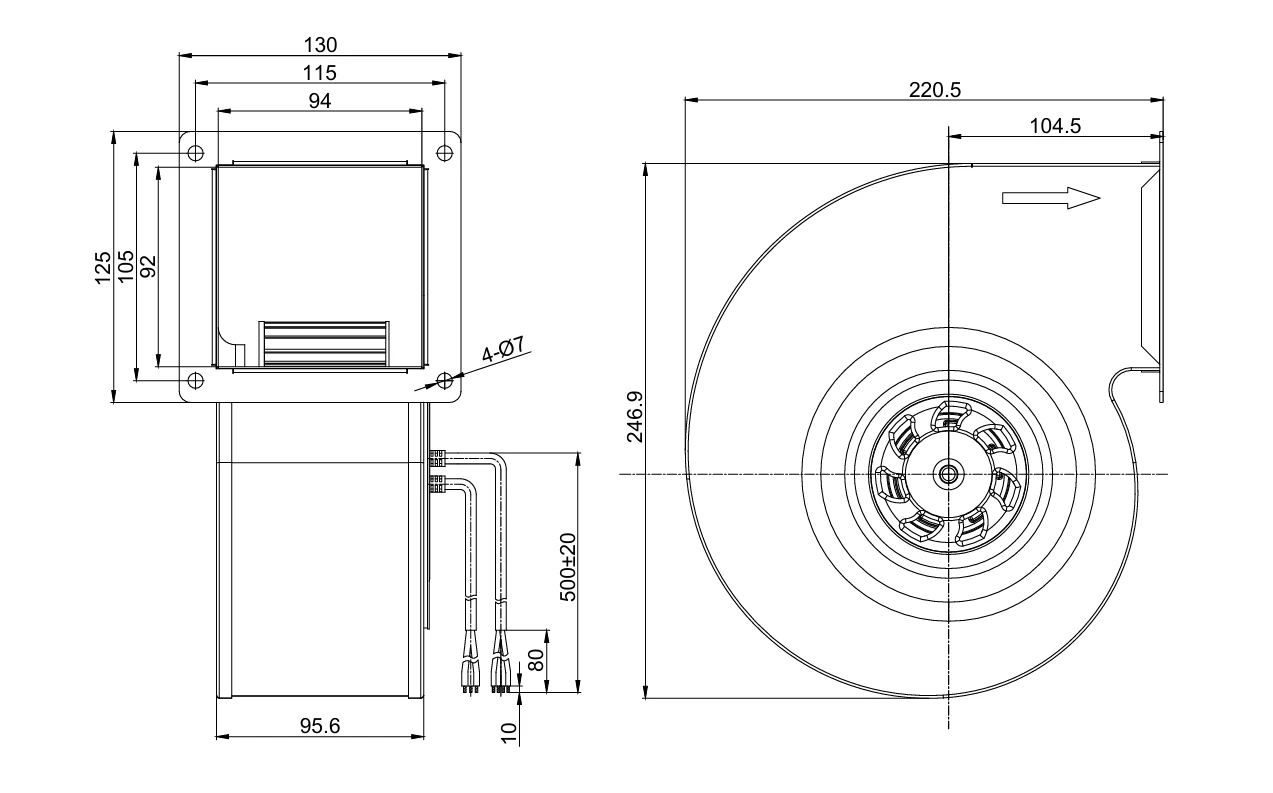 product-1-1 SL-F160B-EC-00 overall dimensions