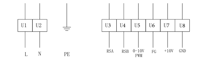 product-1-1 SL-F200E-EC-F05 electrical connection