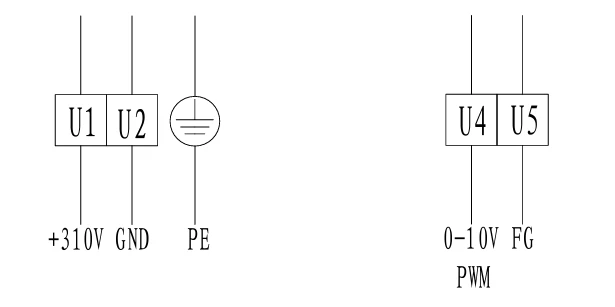 product-615-307 SN-F160C-EC-01 electrical connection