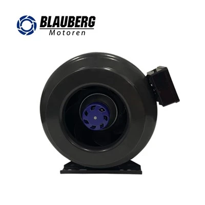 250mm 115V EC Duct Fan Strong Wind Duct Fan for Computer Room Cooling