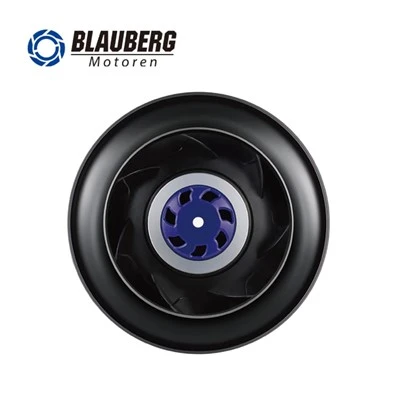 400mm EC Motor Fan High Pressure 30W-4300W Ball Bearings Fan Bracket Centrifugal Fan